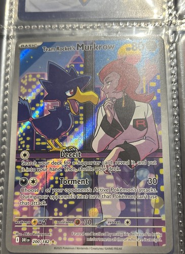 Team rocket murkrow - team, 200/182