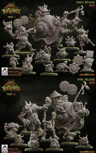 Snotling team the rotlings - snotling,