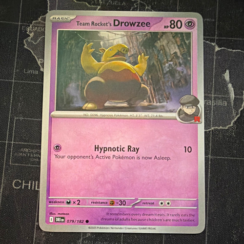 Team rocket drowzee - team, rocket's
