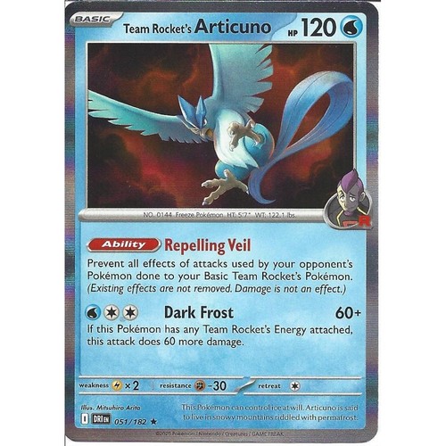 051 182 team - 051/182, articuno