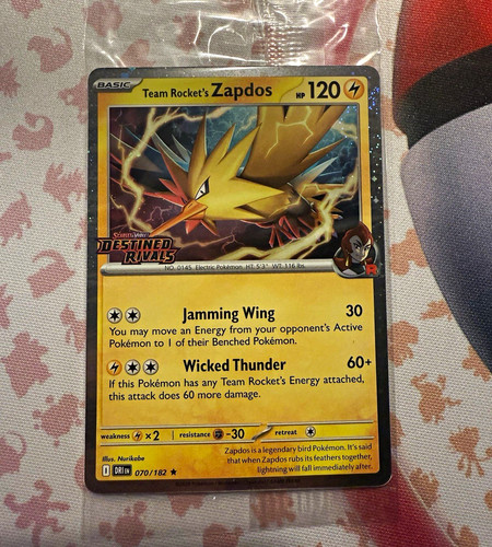 Team rocket zapdos 070 - team,