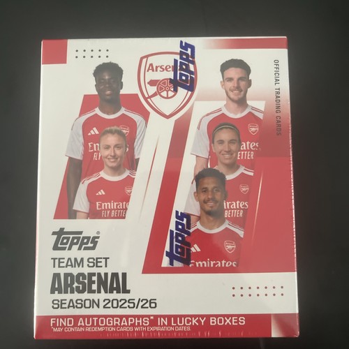 Topps arsenal team set - topps,