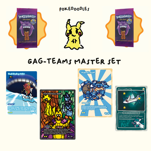 Pokedoodles gag team singles - gag, singles-