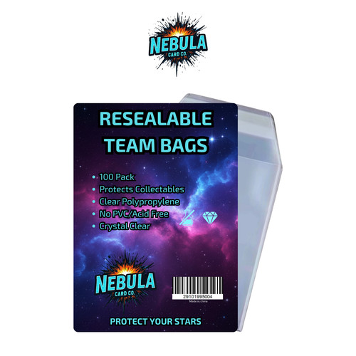 Team bags resealable nebula - team,