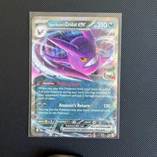 Team rocket crobat holo - team, rocket's