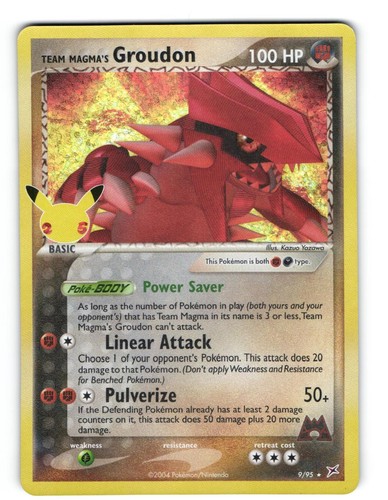Team magma groudon 95 - magma's,