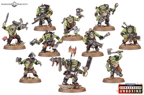 Ork boyz squad armageddon - ork,