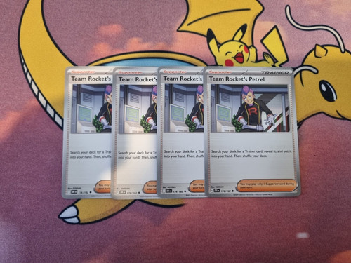 Team rocket petrel - rocket’s,
