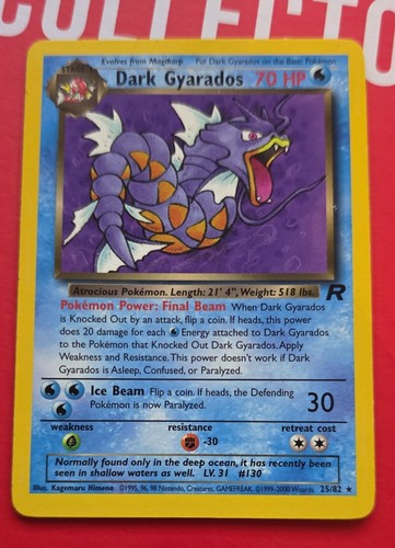 Dark gyarados team - dark, 25/82