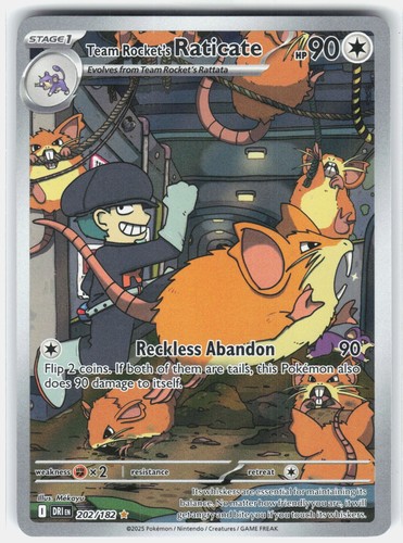 Team rocket raticate holo - team,