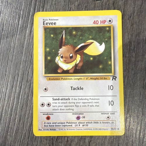 Pokémon eevee tcg team rocket - pokémon,