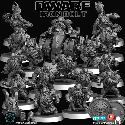 Dwarf iron bolt fantasy - ‘iron, bolt’
