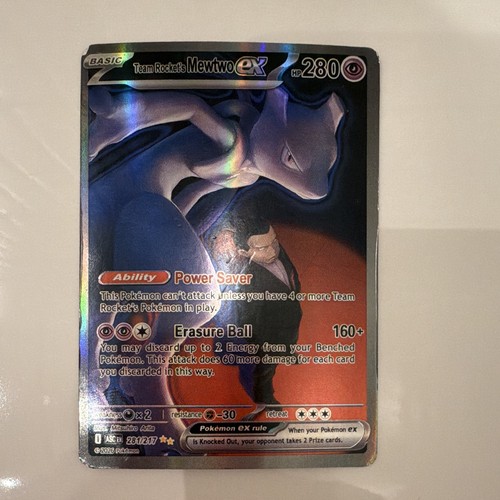Team rocket mewtwo ex - rocket's,