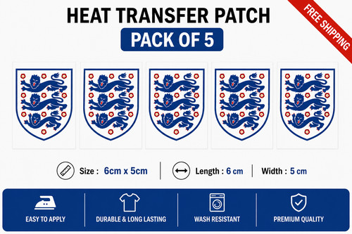 England national team crest - 5x,