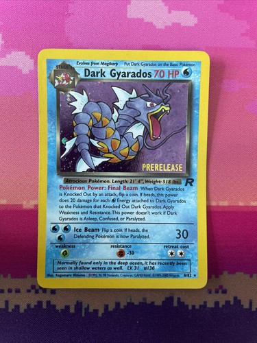 Pokemon card dark gyarados - pokemon,