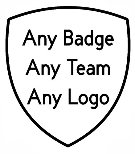 Edible badge cake topper your - badge,